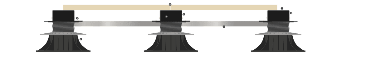 PP-Stelzlager